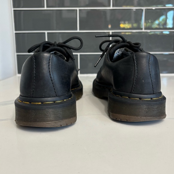 Dr. Martens 1461 Slip Resistant Black Leather Oxfords Cushion Sole Shoes Size 5 - Picture 5 of 11